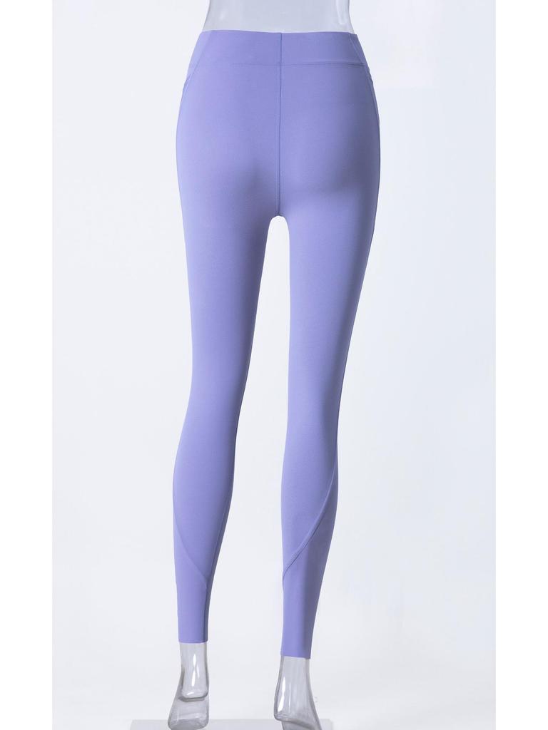 NUT Damen High Waist Pfirsich Po Yoga Hose - Mittlere Stärke, Nahtlose Schlankmachende Sporttights für Outdoor-Fitness