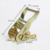 2.5/4/5cm ratchet tensioner tight roper truck webbing fastener tightener bundled with tensioner