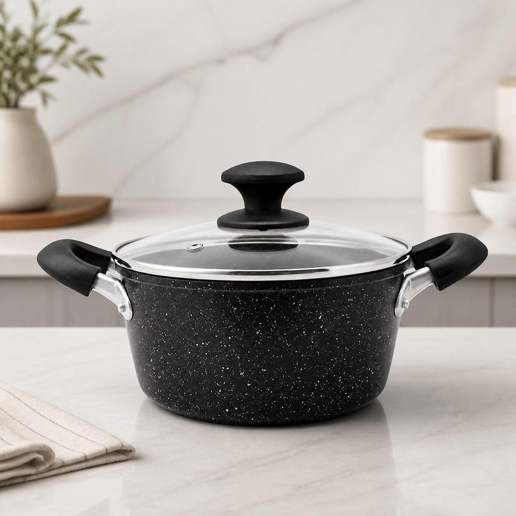 Nonstick Soup Pot Easy to Clean Cookware for Families