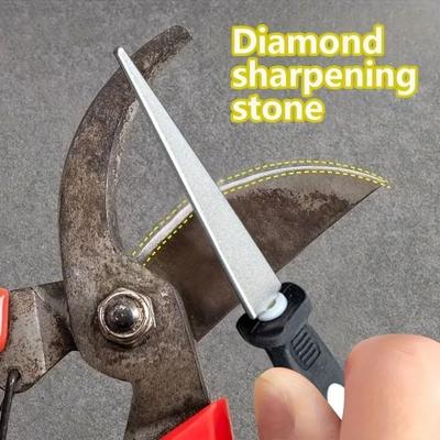 Hard Anti-slip Sharpening Stone Double-Sided Flat Design Diamond Sharpener Wear-Resistant Sharpening Tools Kitchen