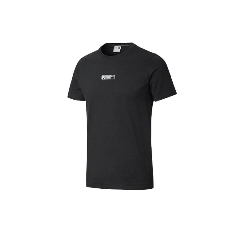 Puma Set-in Sleeve T-Shirt Unisex Black 584428-01