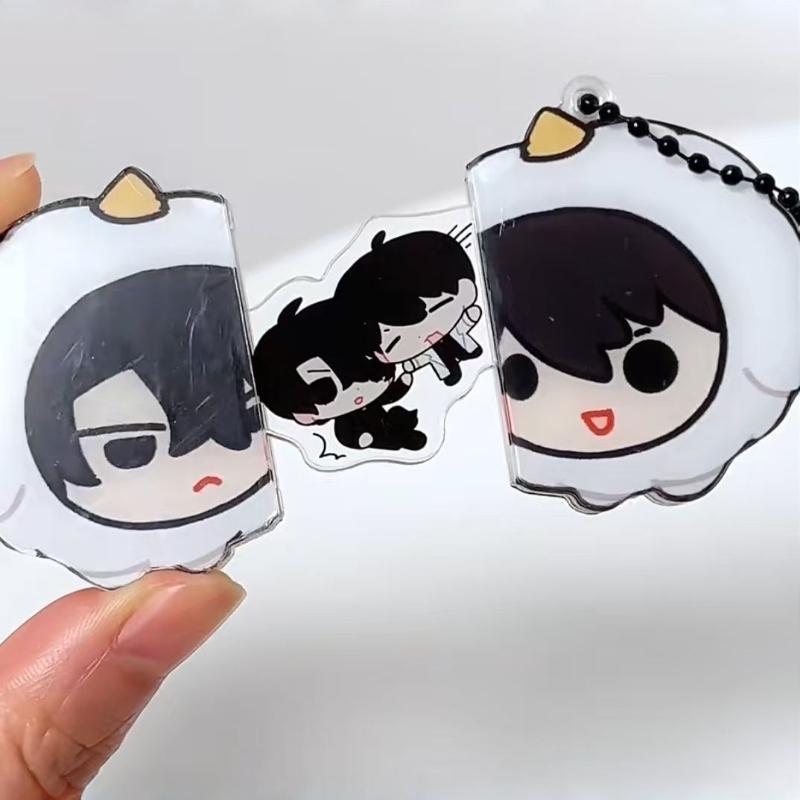 Anime Omniscient Reader s Viewpoint ORV Kim Dokja KDJ Yoo Jonghyuk YJH Cosplay Keychain Kawaii Acrylic Keyring Bag Accessories