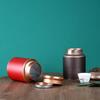 Elegant Tea Storage Container Tea Coffee Tins Capacity for Keeping Dry Storing Loose Tea Leaves Kitchen Office Home Use