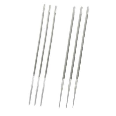 3 Stück Kettensägen-Rundfeilen zum Schärfen von Kettensägenketten, 4 4,8 5,5 mm, Schleifwerkzeuge