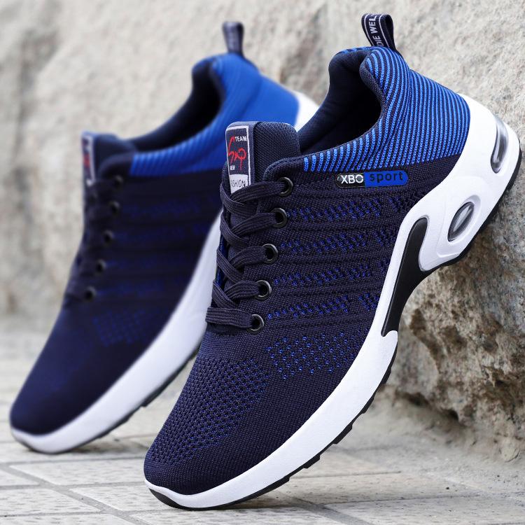 Men's 2025 Lace-Up Running Sneakers, Plus Size Casual Sports Shoes