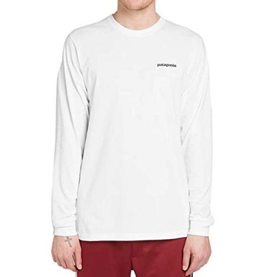PATAGONIA LONG SLEEVE LOGO RESPONSIBILI TEE P-6 39161-WHI (MENS(L)) [Item]