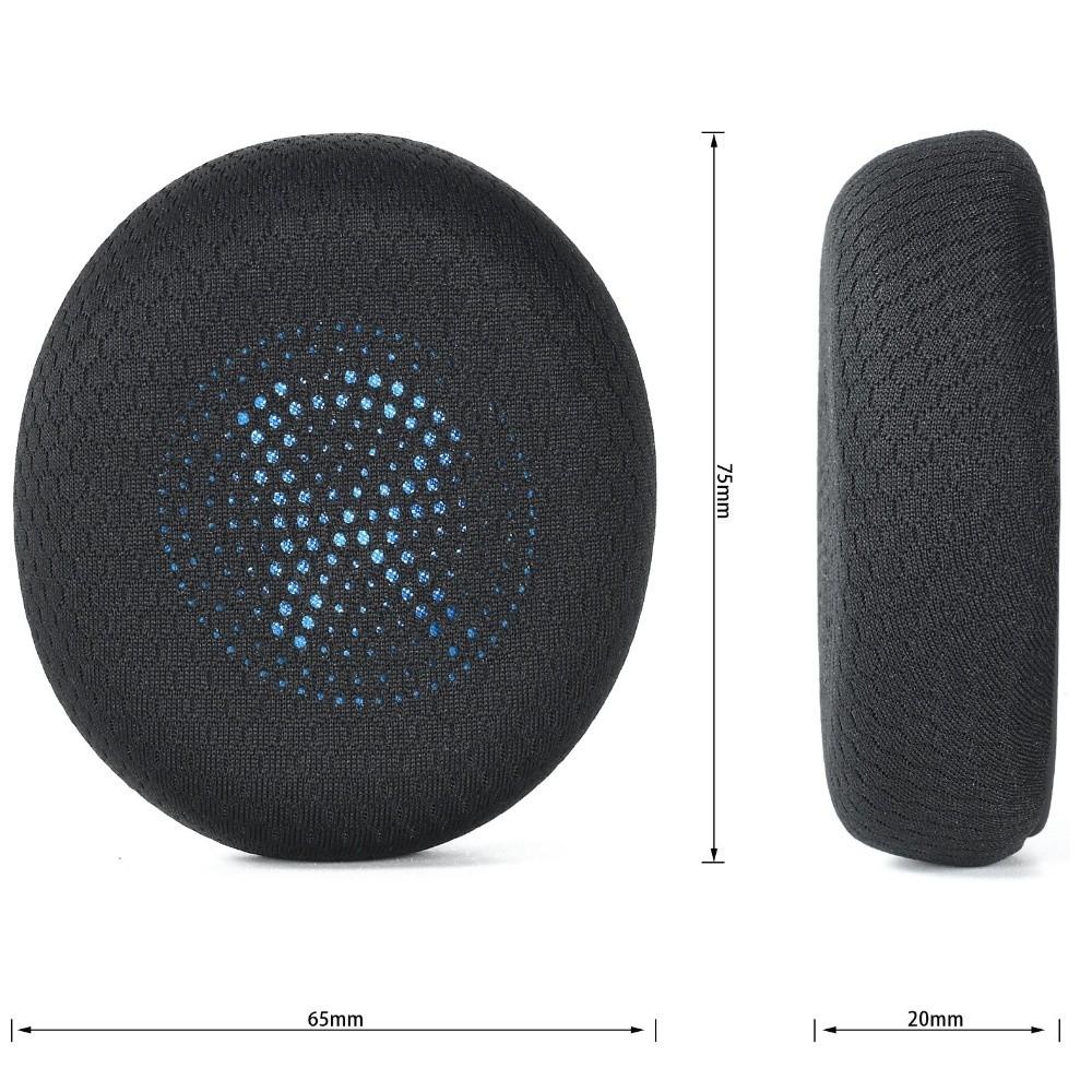 1 pair Replacement Earphone Cushions for Jabra Elite 45h Evolve2 65 UC Noise Cancelling