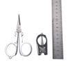 Handmade Crafts Stainless Steel Student Small Scissors Embroidery Folding Scissors Fishing Scissors