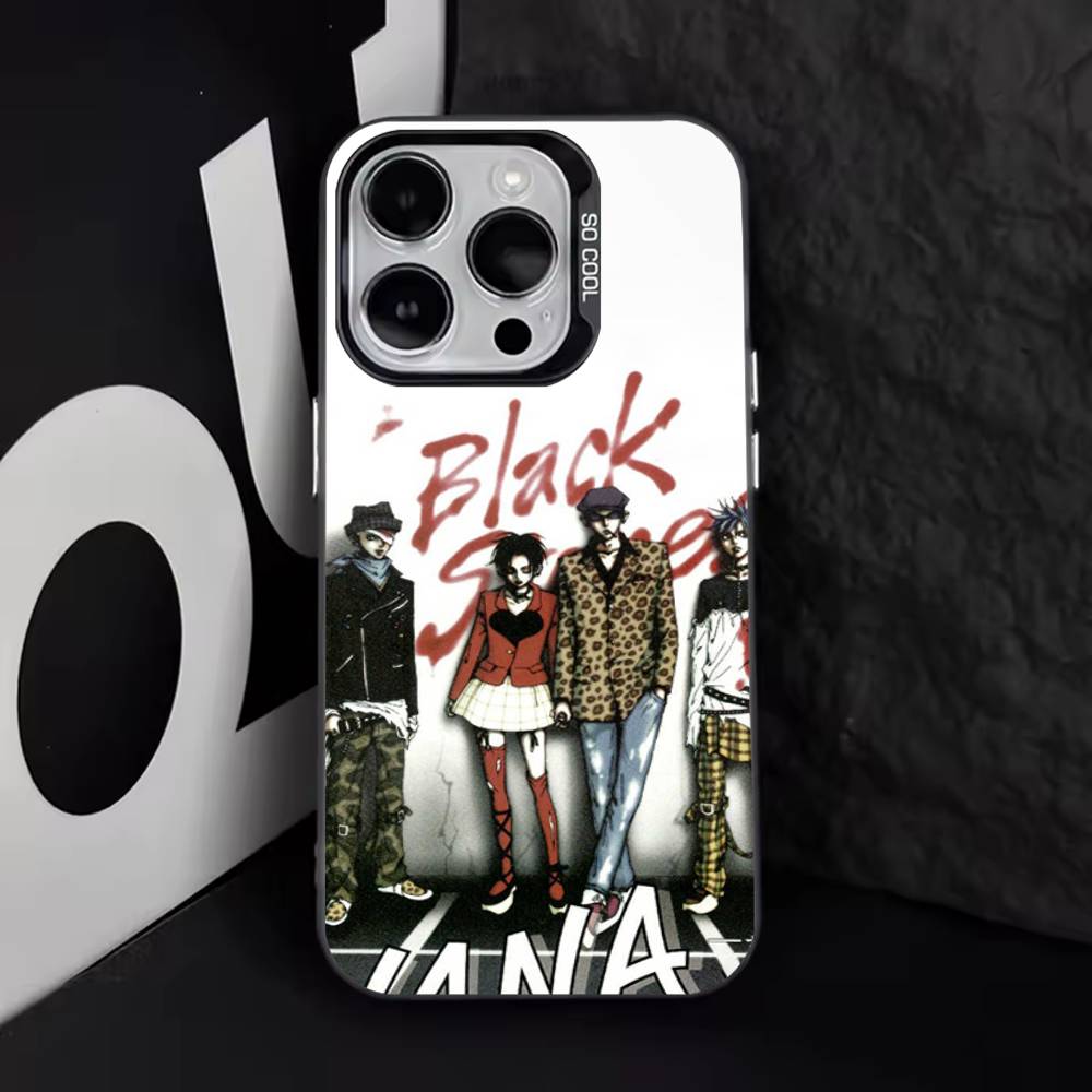 Anime N-NaNa O-Osaki Phone Case For iPhone 17,16,15,14,13,12,11,Pro,Max,Plus,E,Air,Mini Black Tpu Cover iPhone11