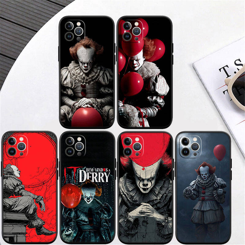 MH72 It Clown Phone Shell Case for Redmi Note 12 12S 12C 13 13C 13R 14 14S 14R 14C Pro Max Plus A3 A3X A4 A5 11A 13X