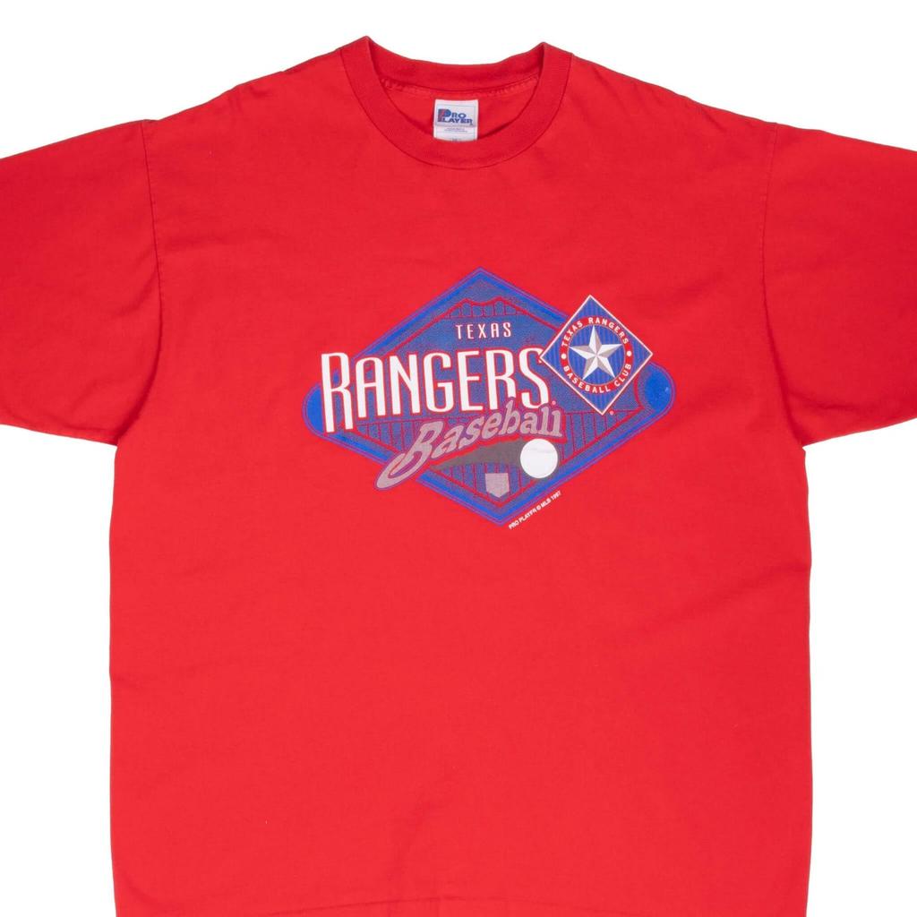Vintage mlb texas rangers 1997 tee shirt 2xl made in usa