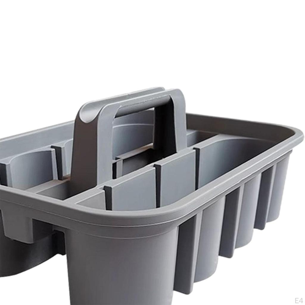Tool Storage with Adjustable Dividers And Comfortable Grip
