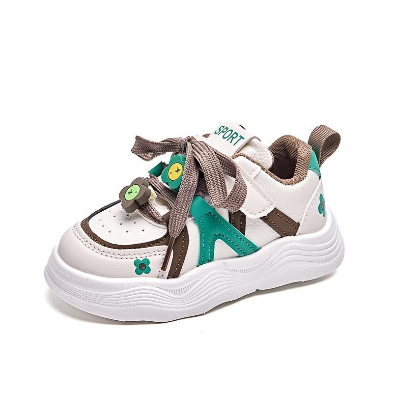 Children's Low-Top Sneakers, Spring/Autumn New Arrivals, Korean-style Fashion Soft-Sole Anti-slip Breathable Casual Sneakers for Toddlers & Kids.