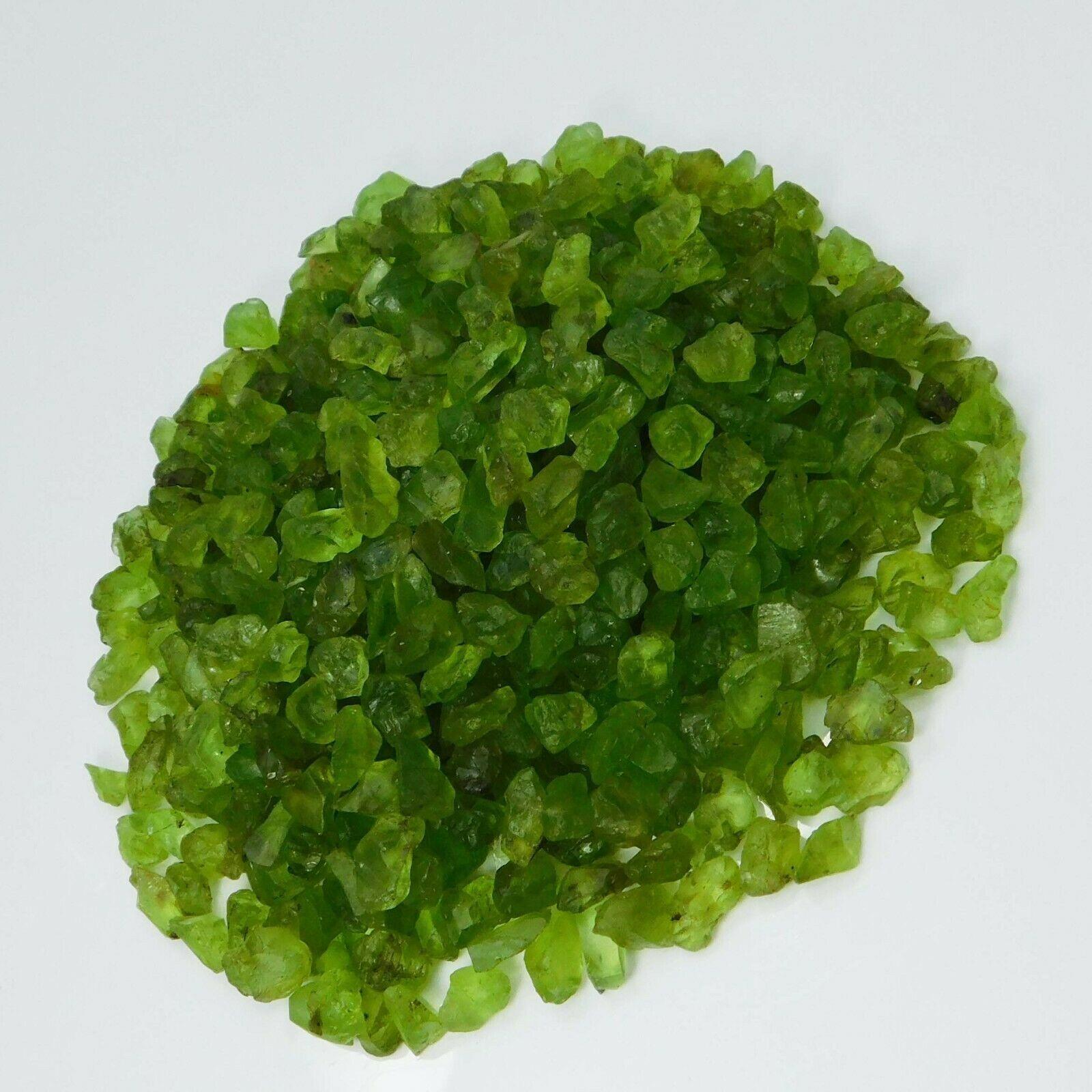 

Lot Natural Green Peridot 38.7ct Rough Certified Loose Gemstones 5 mm to 8 mm APX зелений