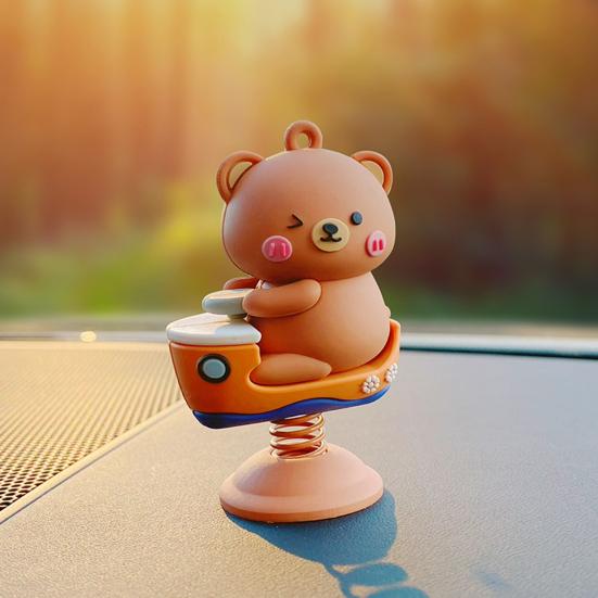 Car Display Mold Unique Realistic PVC Animal Design Dashboard Decoration Auto Accessories