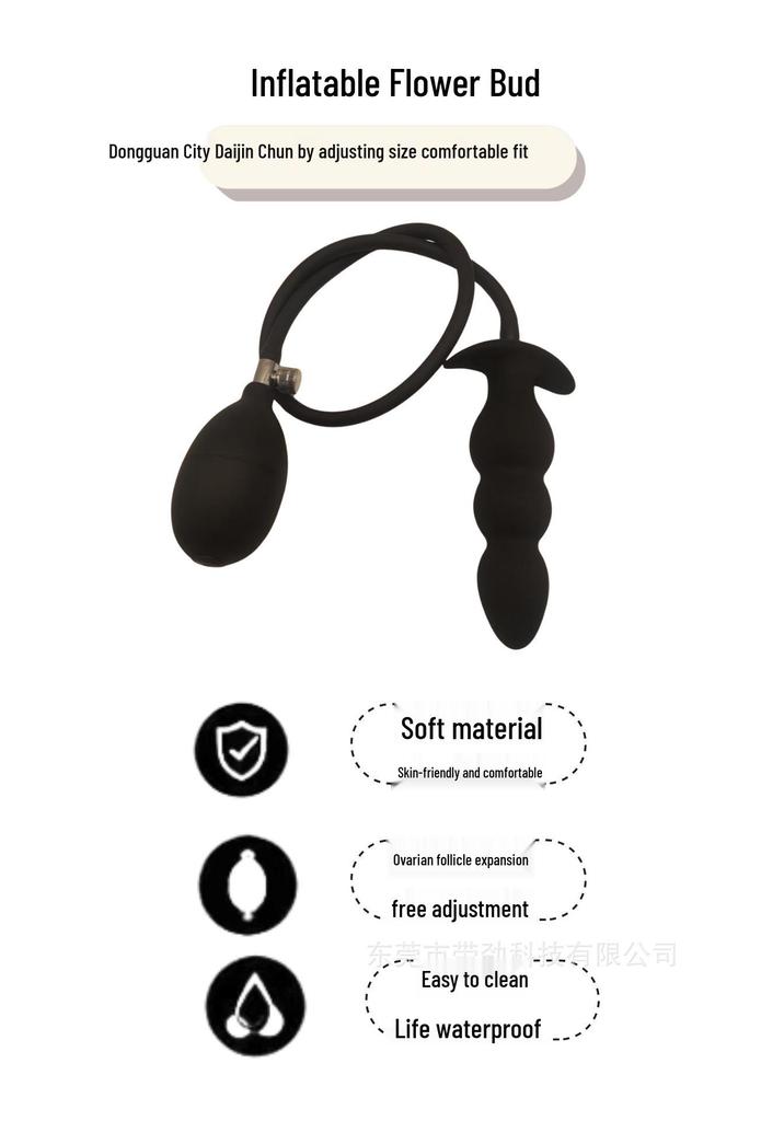 Opblaasbare Anale Dilatator Plug voor Mannen en Vrouwen - Speelgoed voor Volwassenen