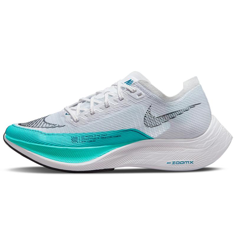 Nike ZoomX Vaporfly Next% 2 White Aurora Green Women's Sneakers Casual