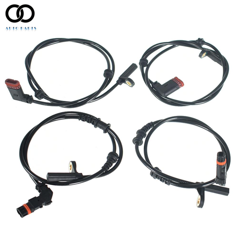 Front Rear Left+Right ABS Wheel Speed Sensor For Mercedes-Benz C350 2045400117