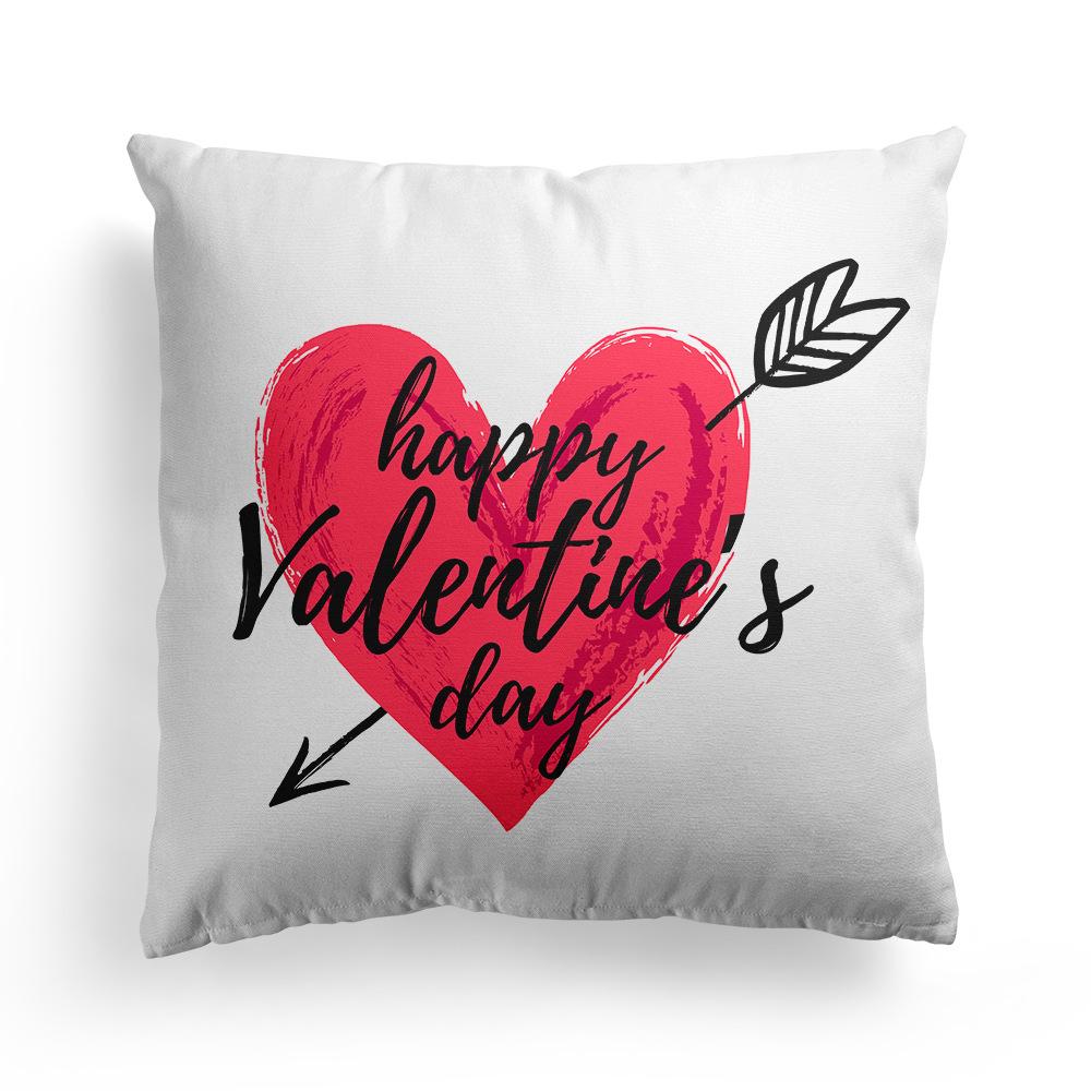 Nowa poszewka na poduszkę na Walentynki, nordycka poduszka walentynkowa i poszewka na poduszkę