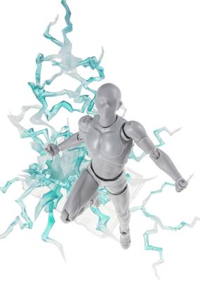 TAMASHII NATIONS Tamashii EFECT THUNDER Green Ver. pentru SHFiguarts Aprox. Piese cu efect PVC și ABS de 240 mm pentru figurine