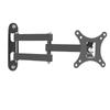 Adjustable Rotating Telescopic Wall Mount Bracket for 17-27 Inch Monitors
