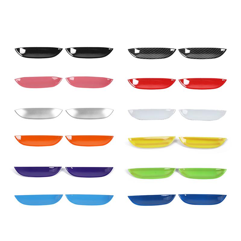 Ca ABS Maniglia esterna della porta Ciotola Ornamento Decorazione Adesivo adatto per Dodge Challenger dal 2015 in su Accessori esterni