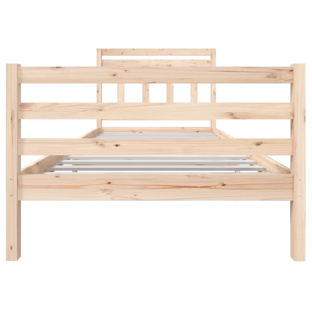 Solid Wood Bed Frame 100x200 cm