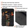 Elastic Coil Multi-function Tool Box Separate Storage Tool Storage Bag  Electrician