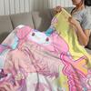 Love and Deepspace Xavier Zayne Macaron Colors warm soft plush blanket for sofa living room office bedroom travel gift Flannel