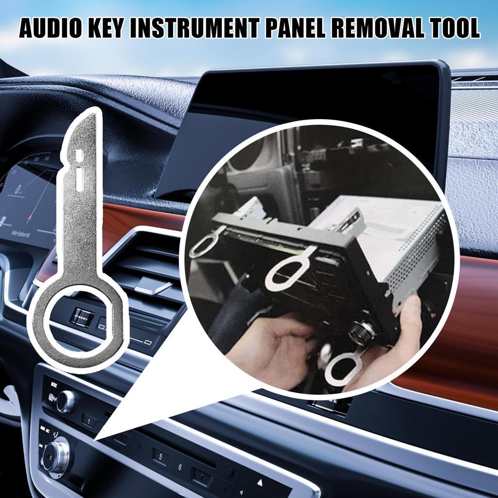 Klucz do demontażu radia, Zestaw narzędzi do demontażu radia samochodowego | 4 sztuki Car Audio