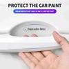 8Pcs Transparent Car Door Handle Wrist Bowl Trim Stickers For Mercedes Benz A C E Class GLE GLB GLC W205 W212 W213 X253 RY1