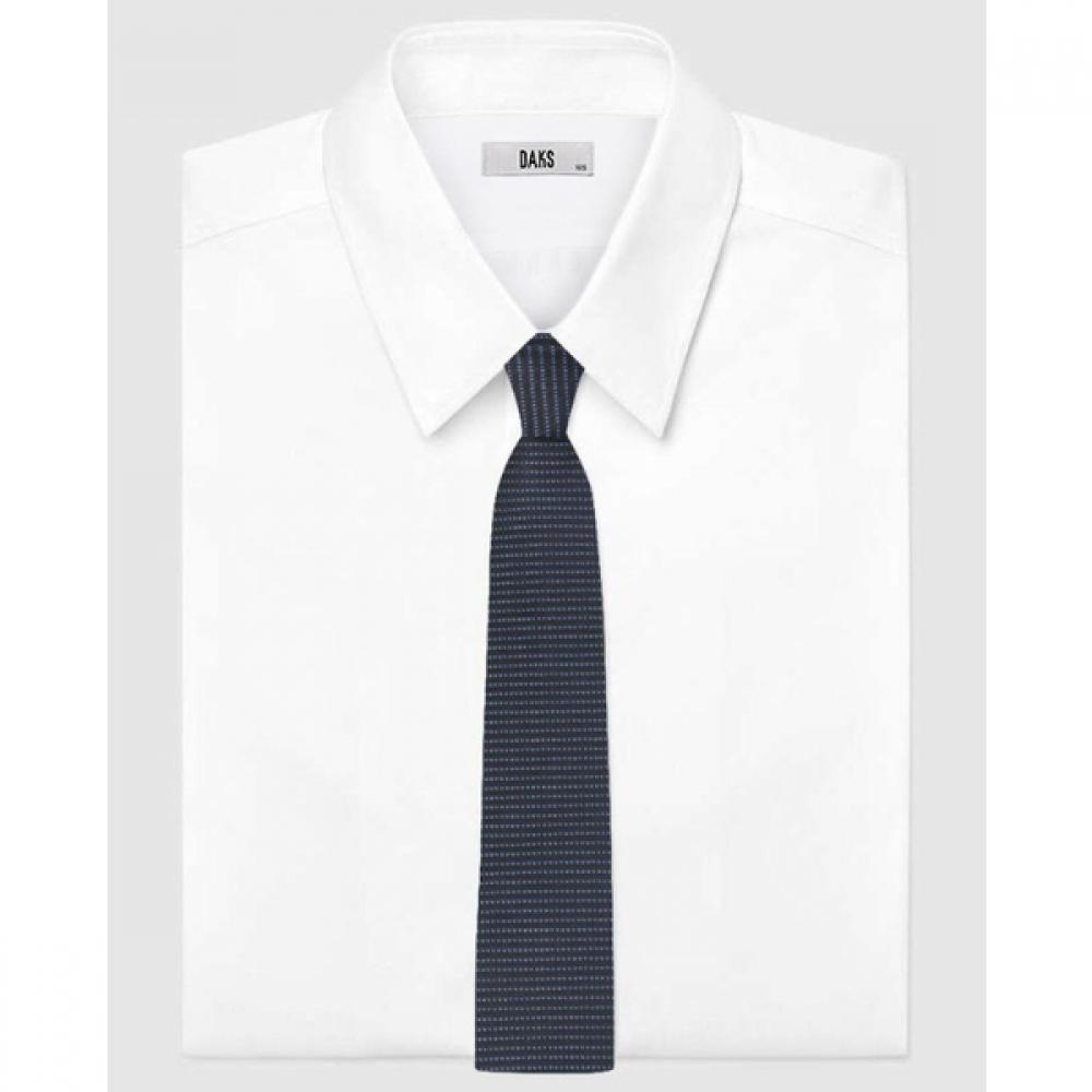 Daks Slim Tie 26ss Silk100 Texture Solid Dmg1acf1282n1 DMG1ACF1282-N1