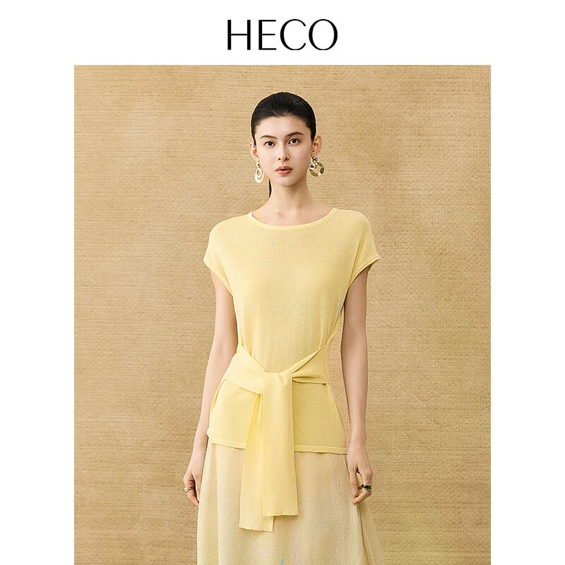 Heco Women's New Chinese Style Knit T-shirt