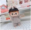 17cm Labubu Doll Vinyl Keychain: First & Second Gen Blind Box Clothes Collection