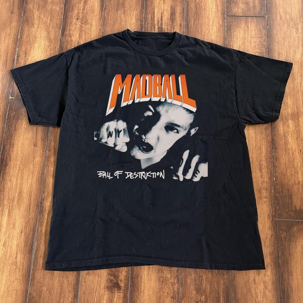 Madball Band Ball Of Destruction T Shirt Black All Size S - 5Xl Unisex T-Shirt XXL