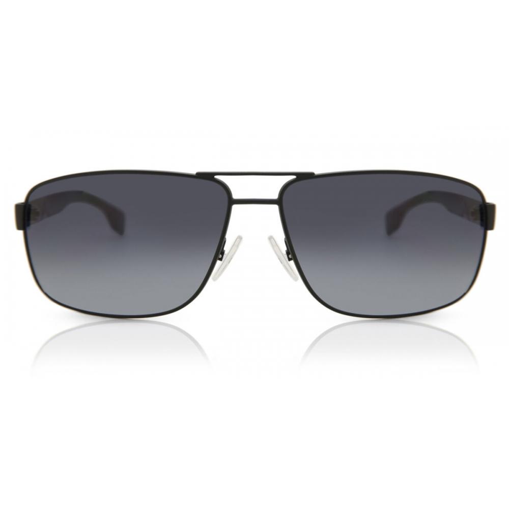 BOSS 1035 S 003 9o Мужские СолнцеЗащитныеОчки Matte Black/64-15-140