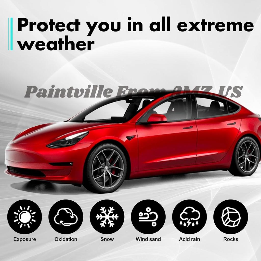 For Tesla Model 3 2017-2023 TPU PPF HD Clear Paint Protective Film Custom Fit Anti Scratch Self Healing Shield Guard Tesla Finishing Accessories for