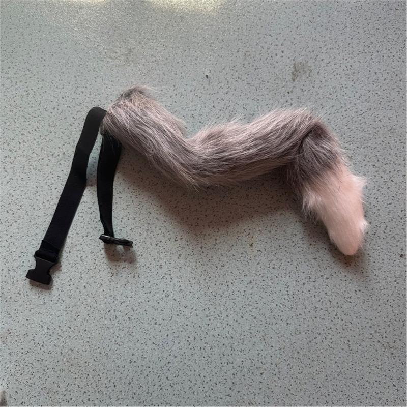Cats Costumes Cosplay Half Face Cats Mask Cats Paws Gloves Cats Tail Set Halloween Animal Fancy Costume Accessories Kit