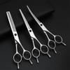 Curved Pet Grooming Scissors for Cats & Dogs - Hair Trimming & Styling Set for Home Use