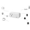 WiFi Intelligent Plug Outlet Home Energy Monitoring Small Intelligent Socket for Energy Monitoring Timing Socket