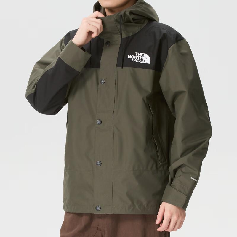 Мужская легкая уличная куртка-оболочка The North Face S зелёный