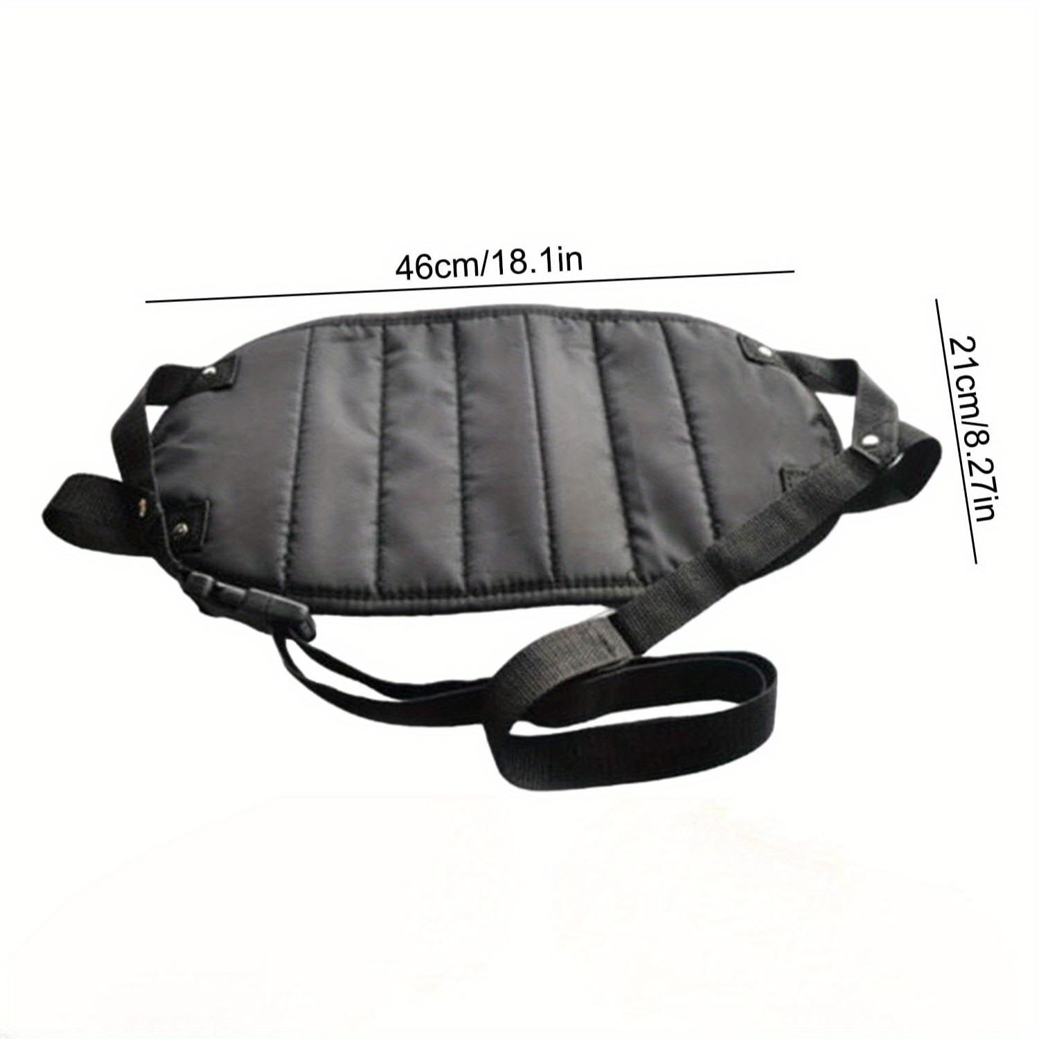 

Регулируемый гамак для ног для путешествий - гамак для ног в самолете для комфорта, гамак для полетов, легкий и удобный для путешествий чёрный