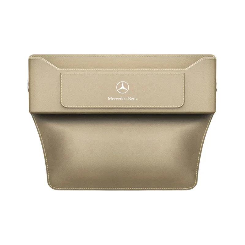 Car Seat Gap Organizer Seat Crevice Slot Storage Box For Mercedes Benz C180 C200 C260 C300 W108 W124 W126 W140 W168 W169 W176