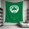 Panathinaikos Football Wall Tapestry Aesthetic Wall Hanging Printed Fabric Blanket Decorative Tapestries for Bedroom Living Room Home Decor