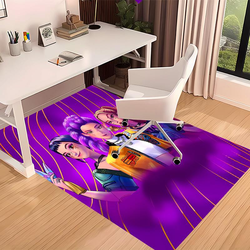 Kpop1 Printed Absorbent Washable Carpet, Non-Slip Bathroom Mats, Kitchen Rugs, Yoga Mat,Living Room Entrance, Camping Picnic Rugs