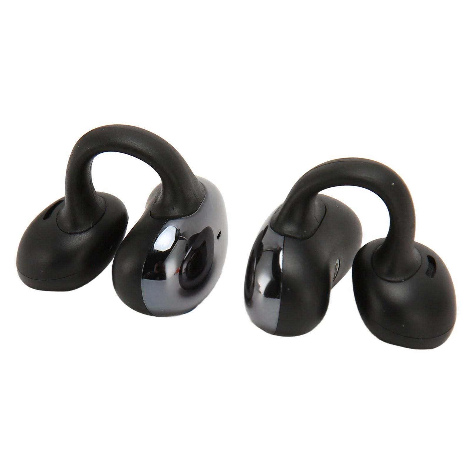 

Ear Clip Earbuds HiFi Stereo Noise Canceling 55H Wireless Clip On Earphone for Sports Travel Gym