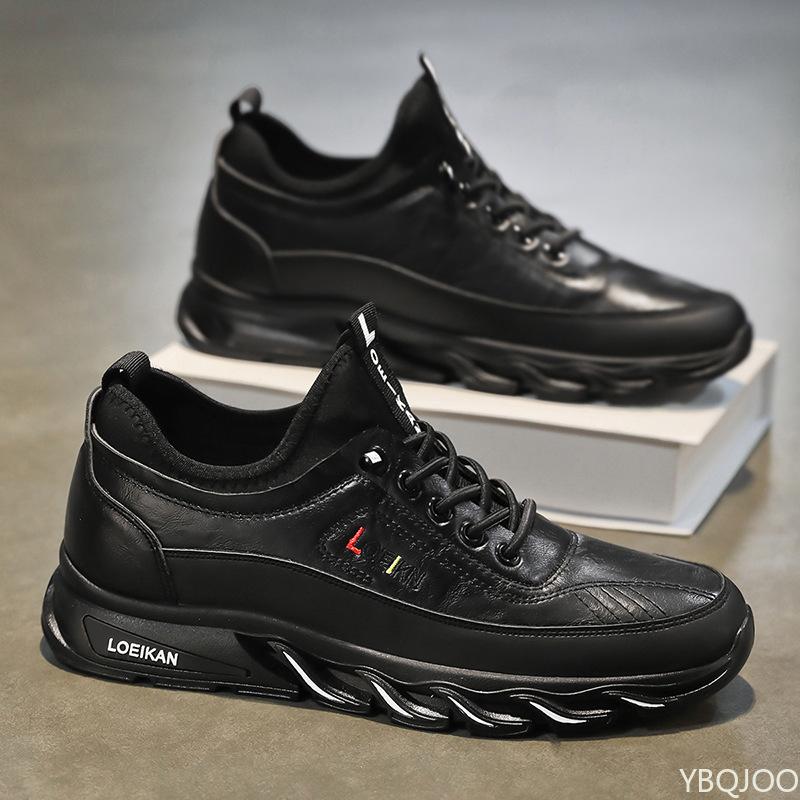 New Spring Fashionable Versatile Men's Shoes Autumn Work Anti Slip Wear-Resistant Sneakers Leisure Mountain Climbing Shoes