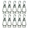Multipurpose Clip Hook for Outdoor Organization Plastic Clamps with Nonslip Grip for Camping Hiking Accessories