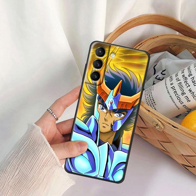 Anime Saint Seiya Phone Case For Samsung Galaxy S24 S23 Ultra 5G S20 S21 FE S25 S24FE S26 Plus Cases Soft Cover Pegasus Seiyas