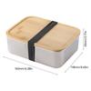 Stainless Steel Food Storage Containers Leakproof Food Preservation Cases Multi Purpose for School Picnic Fruit & Snack